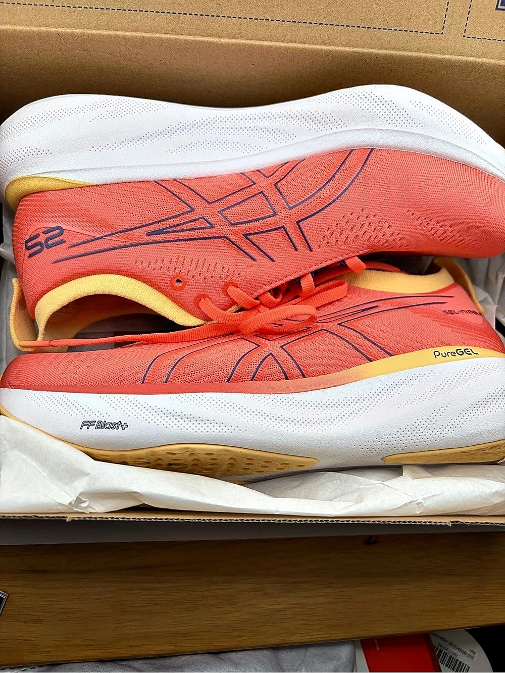 0240: ASICS Gel-Nimbus 25 Women's Athletic Shoes US 9 D New in Box - Picture 4 of 16